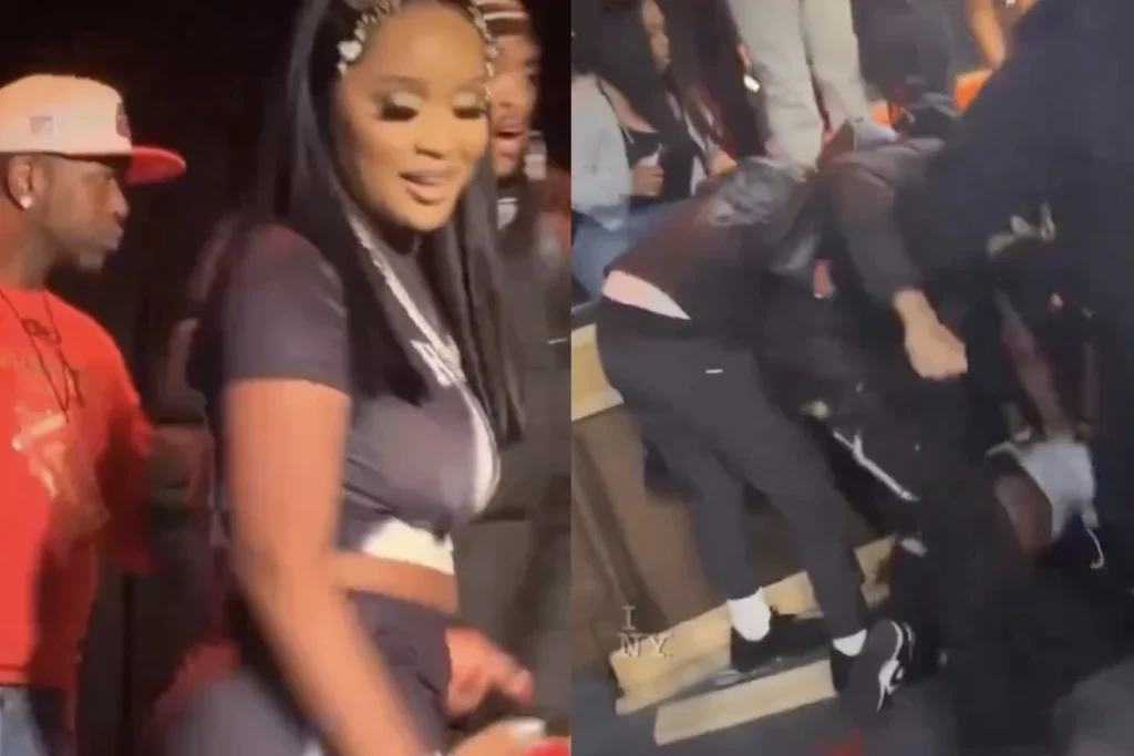 Fan Slaps Stunna Girl’s Butt and a Wild Brawl Breaks Out