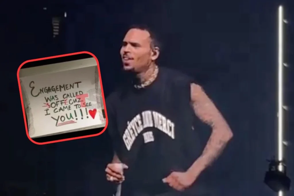 Chris Brown Fan Reveals She Got Unengaged for Attending His Show