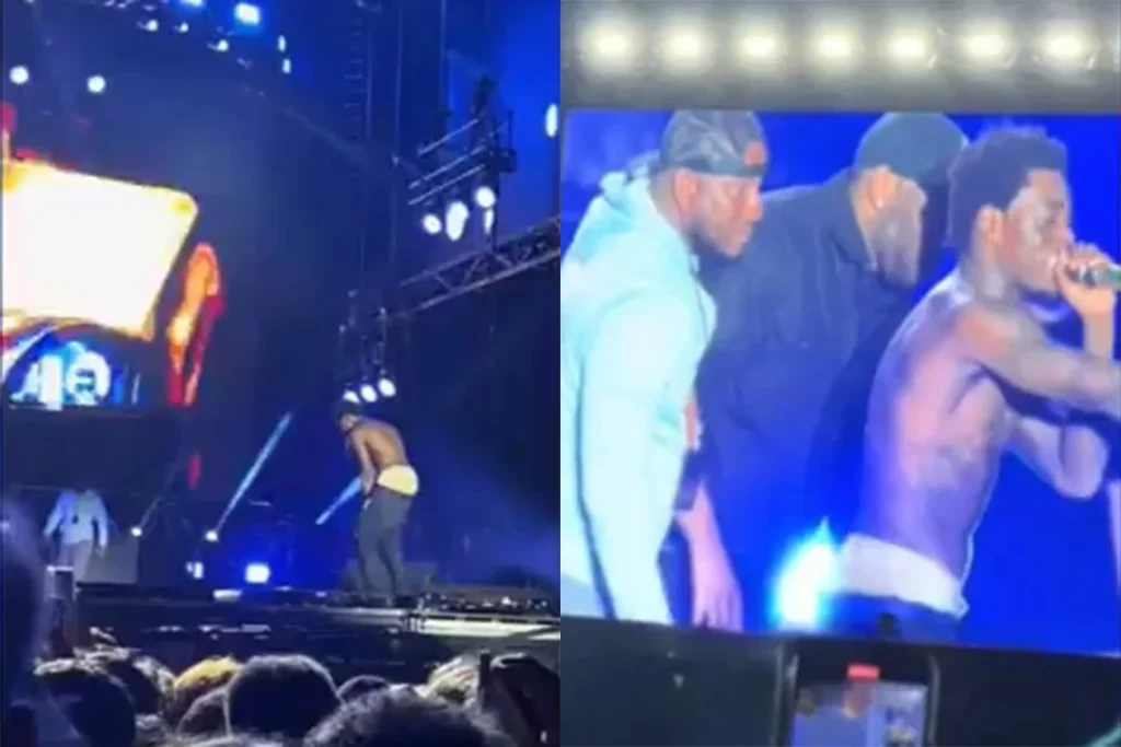 Kodak Black to Crowd – Tickle, Fight Person Throwing Water Bottle