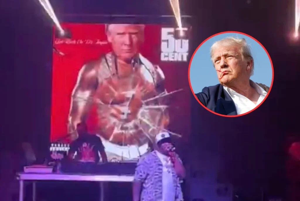 How 50 Cent Became Part of the Trump Assassination Attempt Story