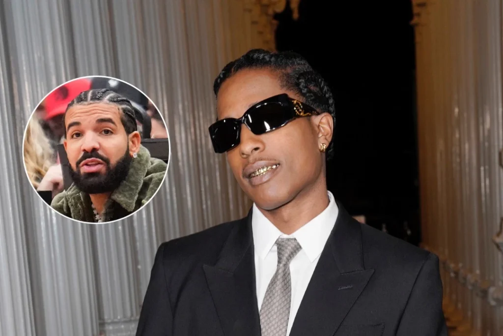 ASAP Rocky Reportedly Plans to Diss Drake on New Album