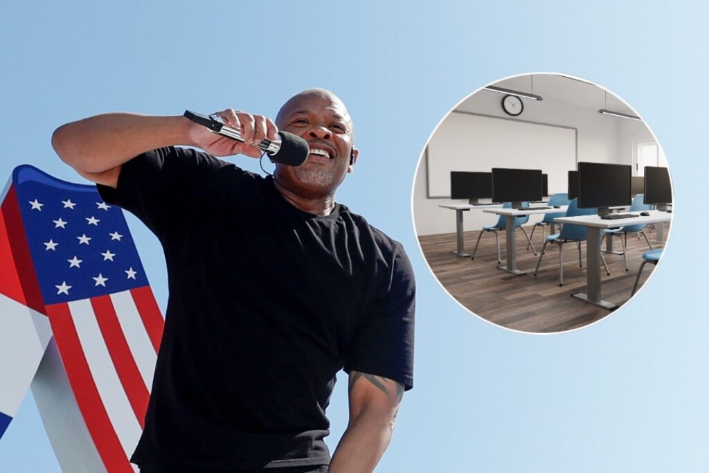 Dr. Dre Opens Second High School in California