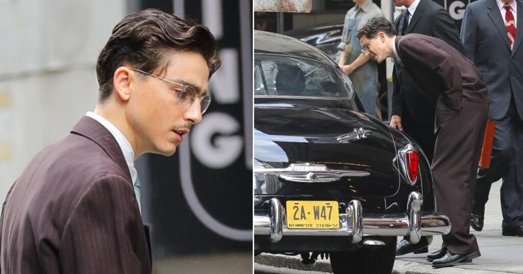 Timewarp? Timothée Chalamet Looks Unrecognizable in 1950s Garb as He Films ‘Marty Supreme’ in NYC