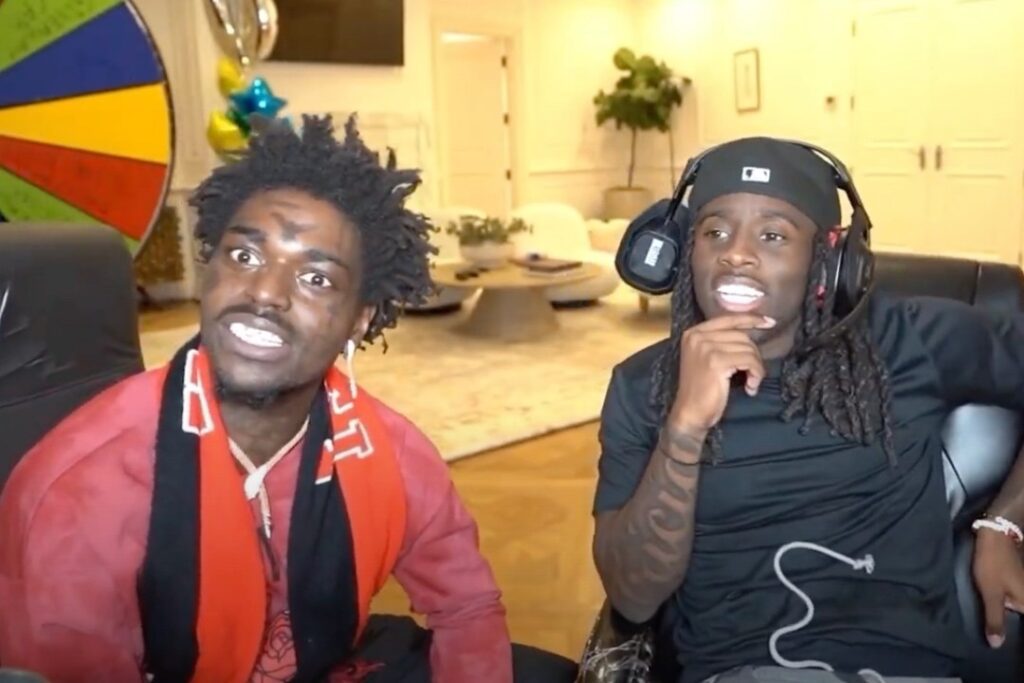 Kodak Black Pops Pill on Kai Cenat’s Stream, Concerns Fans