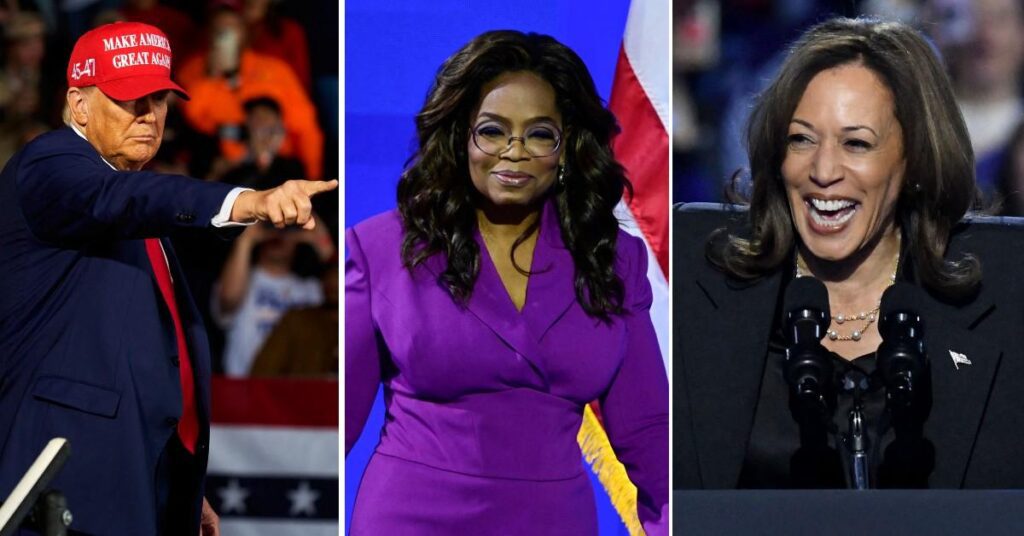 Donald Trump Rants Oprah Winfrey ‘Should Be Ashamed of Herself’ After Rallying for Kamala Harris