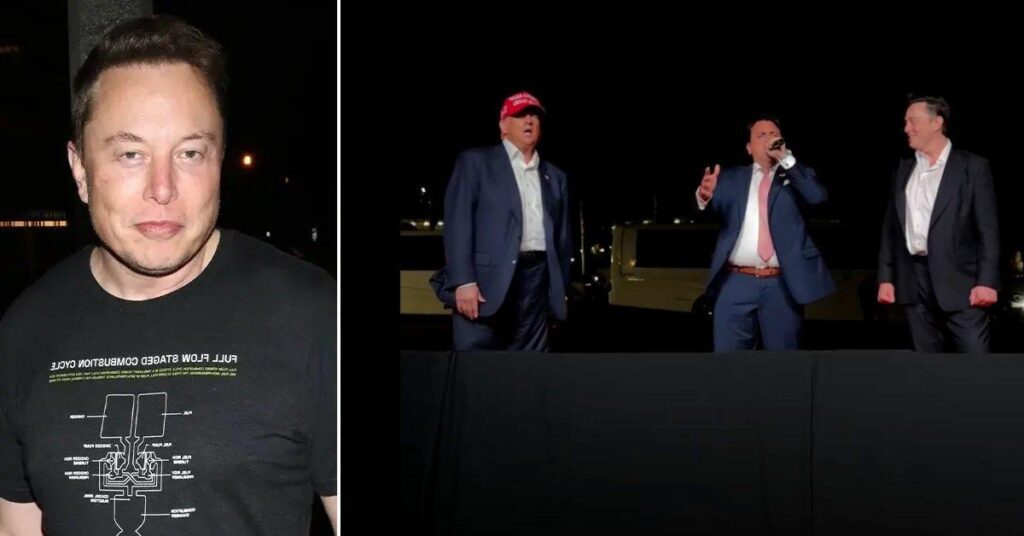 Elon Musk Mocked for ‘Not Knowing the Words’ to ‘God Bless America’ as He Joins Donald Trump and Opera Singer Onstage: Watch