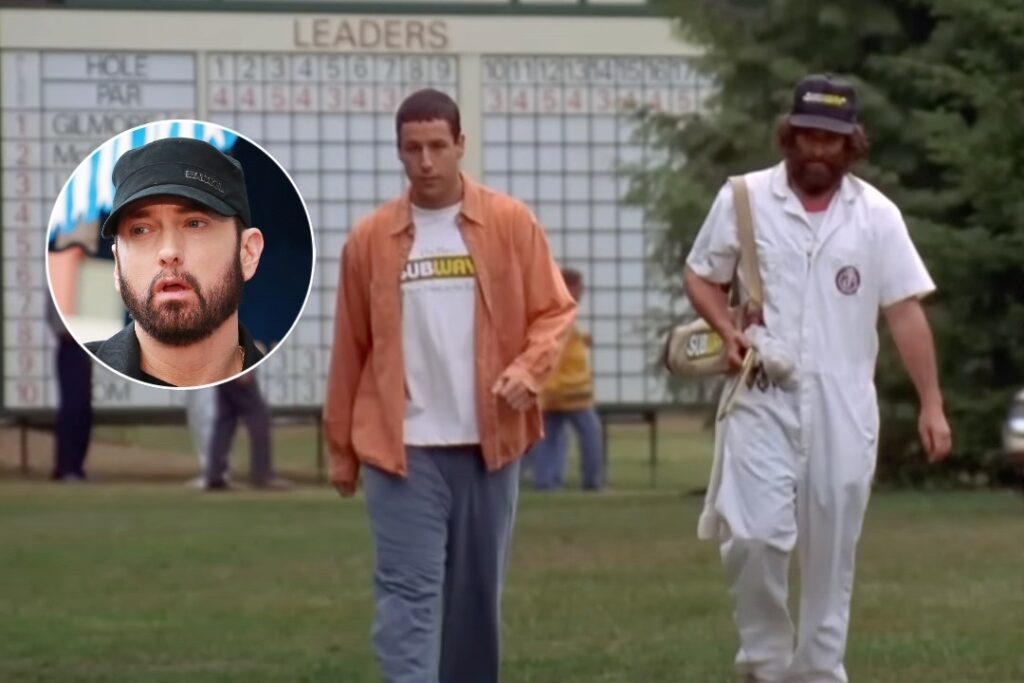 Eminem to Appear in Adam Sandler’s Happy Gilmore 2