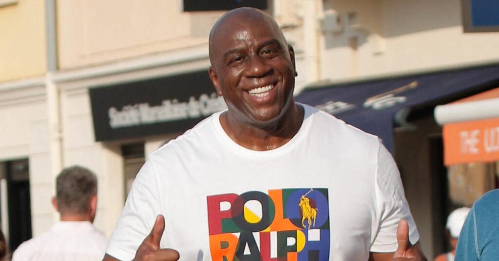 Magic Johnson ‘Couldn’t Be More Proud’ of His Grandkids — Who Don’t Yet Understand How Famous He Is: ‘I’m Just Their Pop Pop’