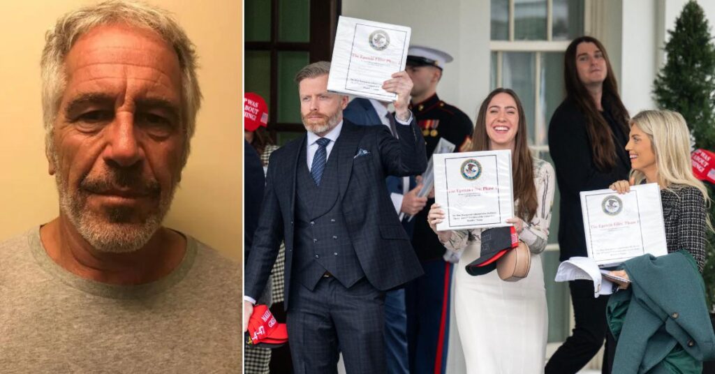 Jeffrey Epstein List: Conservative Influencers Leave White House With Disgraced Financier’s Sickening ‘Files’ Containing Celebrity Names