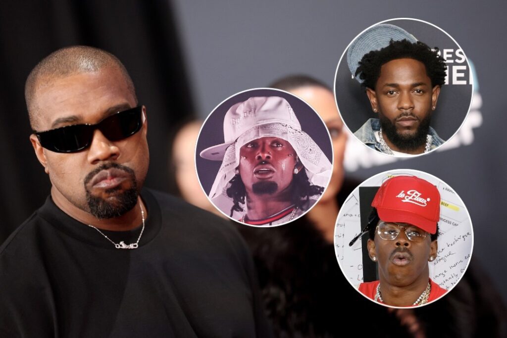 Ye Takes Shots at Playboi Carti, Kendrick Lamar and More