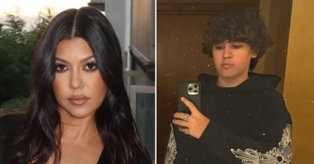 Kourtney Kardashian Blasts Rumors Her Son Mason, 15, Has ‘a Child’: ‘False Narrative’