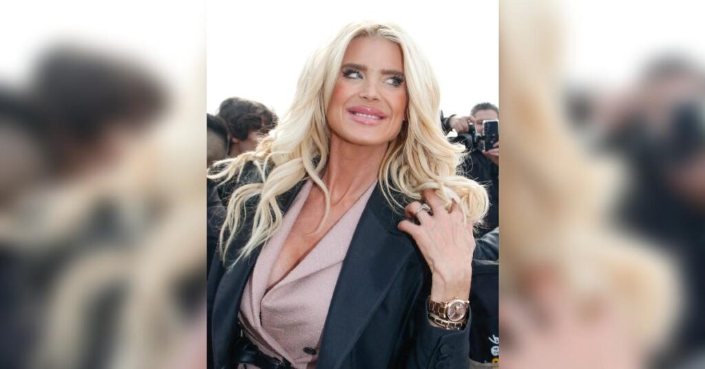 Victoria Silvstedt, 50, Looks Youthful in a Short Dress at Dior’s Paris Fashion Week Show: Photos