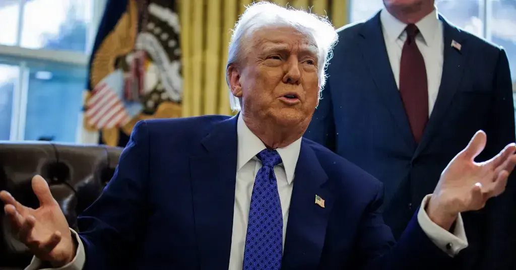 Donald Trump Melts Down as He Hurls Insults at Reporters During Oval Office Press Briefing: Watch