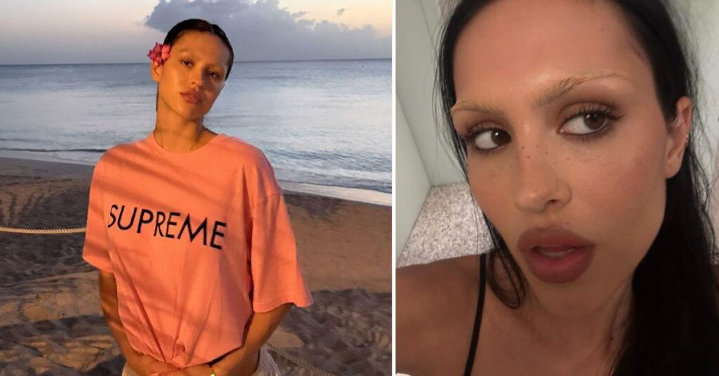 Model Amelia Gray Hamlin Shows Off Her Butt While Tanning Completely Naked During Tropical Vacation: Photos