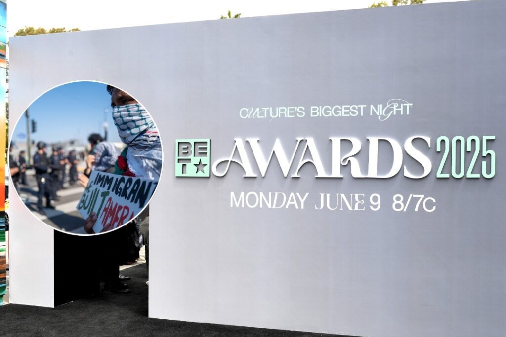 2025 BET Awards Proceed as Protests Erupt Over ICE Raids in LA