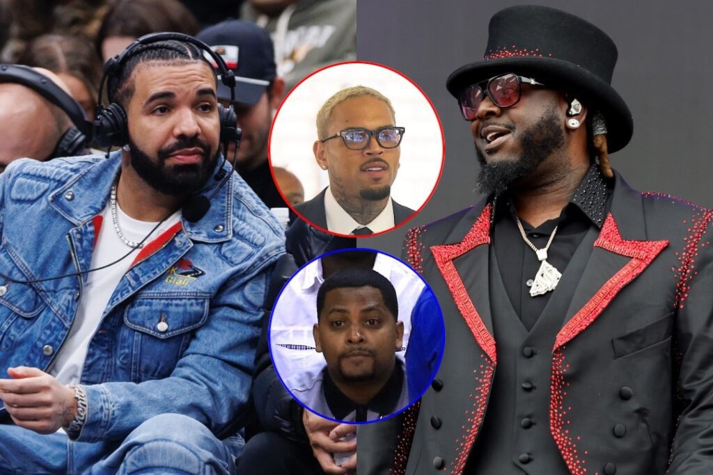 Chris Brown Shout Outs T-Pain Amid Drake Feud, Chubbs Chimes In