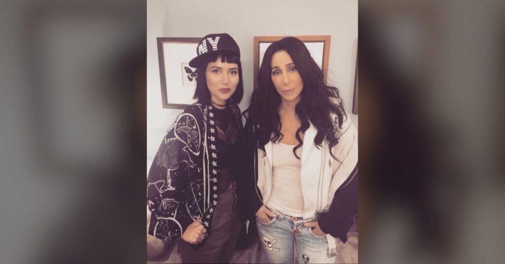 Photo of Cher and Marieangela King.