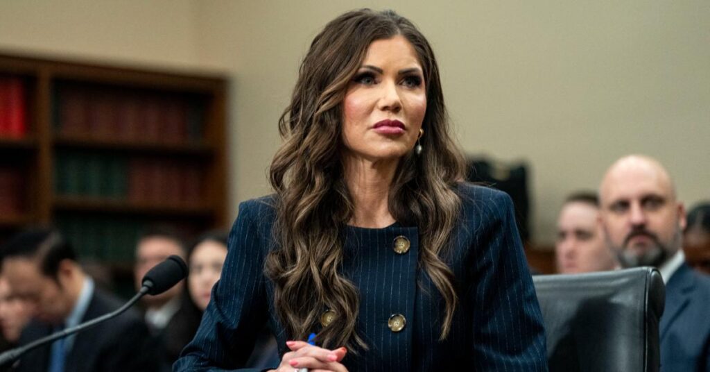 Homeland Security Secretary Kristi Noem Rushed to Hospital After Having an ‘Allergic Reaction’: ‘She Is Alert’
