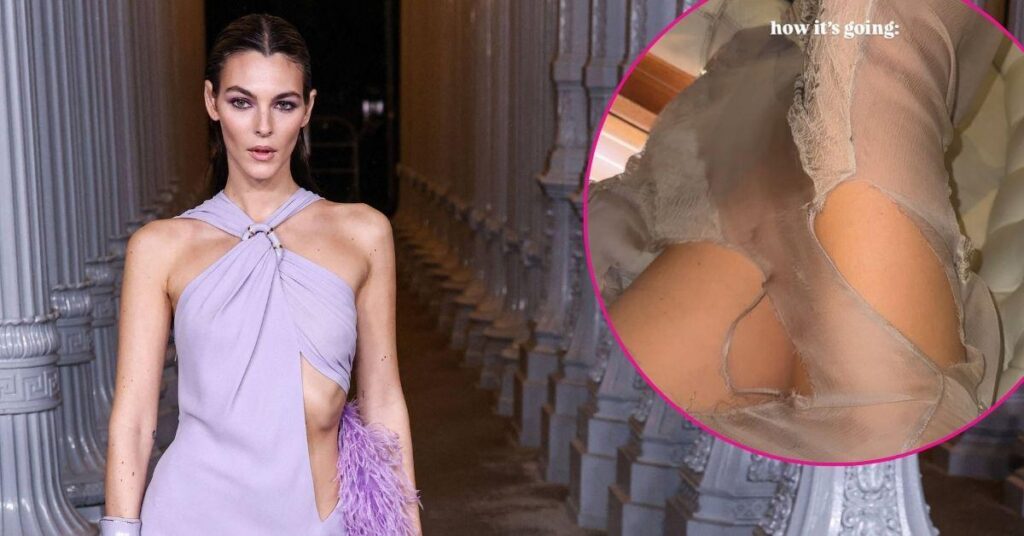 Leonardo DiCaprio’s Girlfriend Vittoria Ceretti Has Major Wardrobe Malfunction at Jeff Bezos and Lauren Sánchez’s Wedding: See Her Ripped Gown