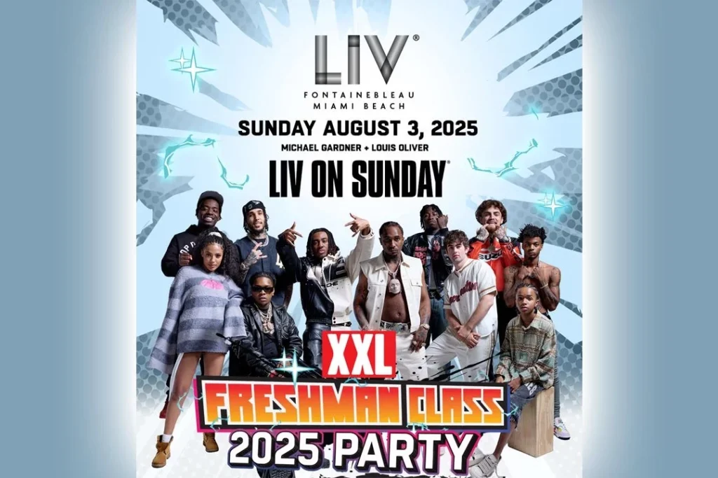 Get Tix to the 2025 XXL Freshman Class Party at LIV on Sunday