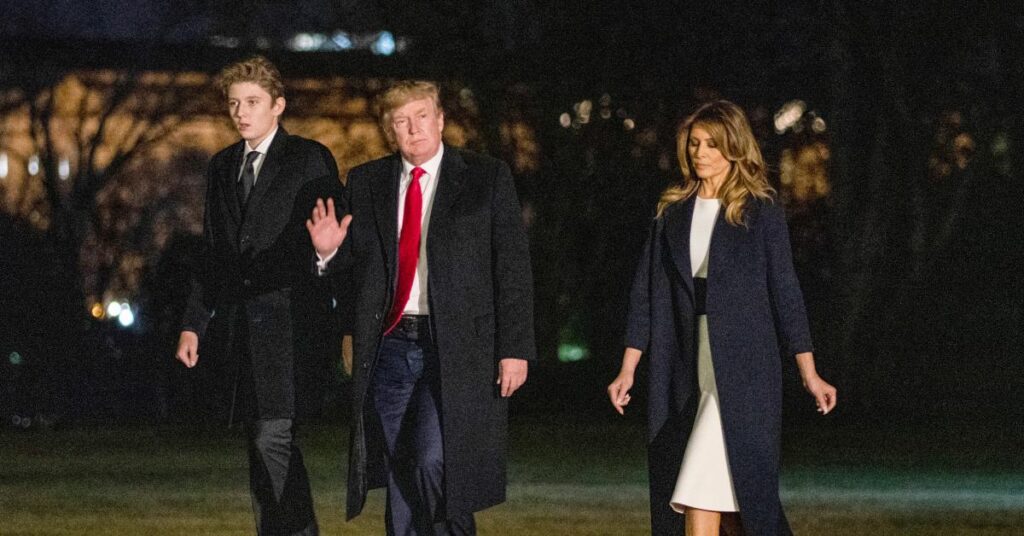 Image of Donald and Melania Trump share one child, their 19-year-old son, Barron, together.