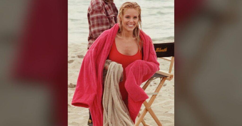 Image of Donna D'Errico previously starred on 'Baywatch.'