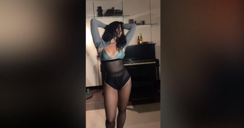 Photo of Demi Lovato danced around to her new track 'Here All Night' in a new social media video.