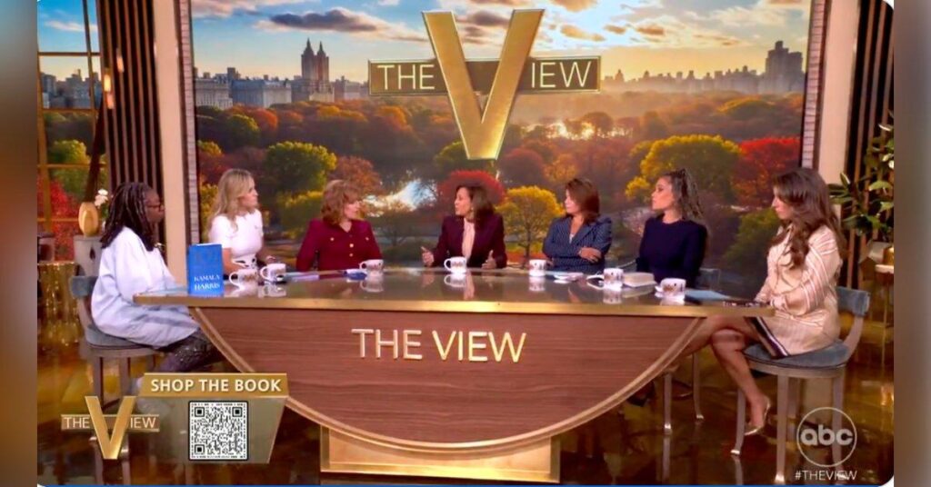 Photo of Kamala Harris shared details from election night during her appearance on 'The View.'