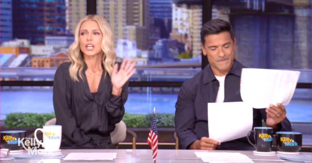 Image of Kelly Ripa and Mark Consuelos said you don't need to spend thousands on wedding planning.