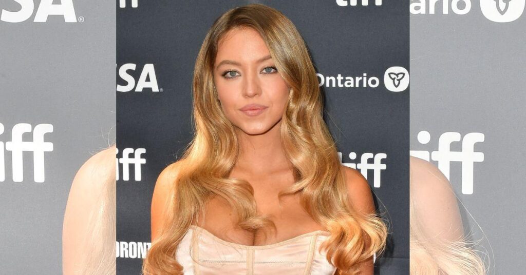 photo of Sydney Sweeney produced the biopic through her production company, Fifty-Fifty Films