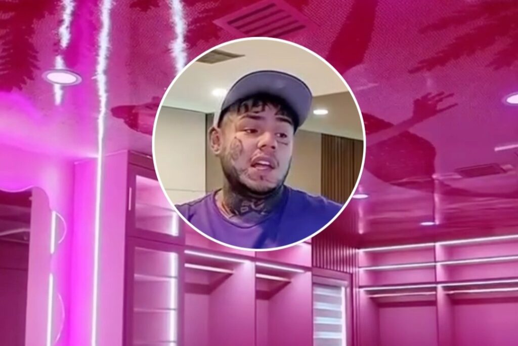 6ix9ine Just Got an Upgrade Inside His Lavish Florida Mansion