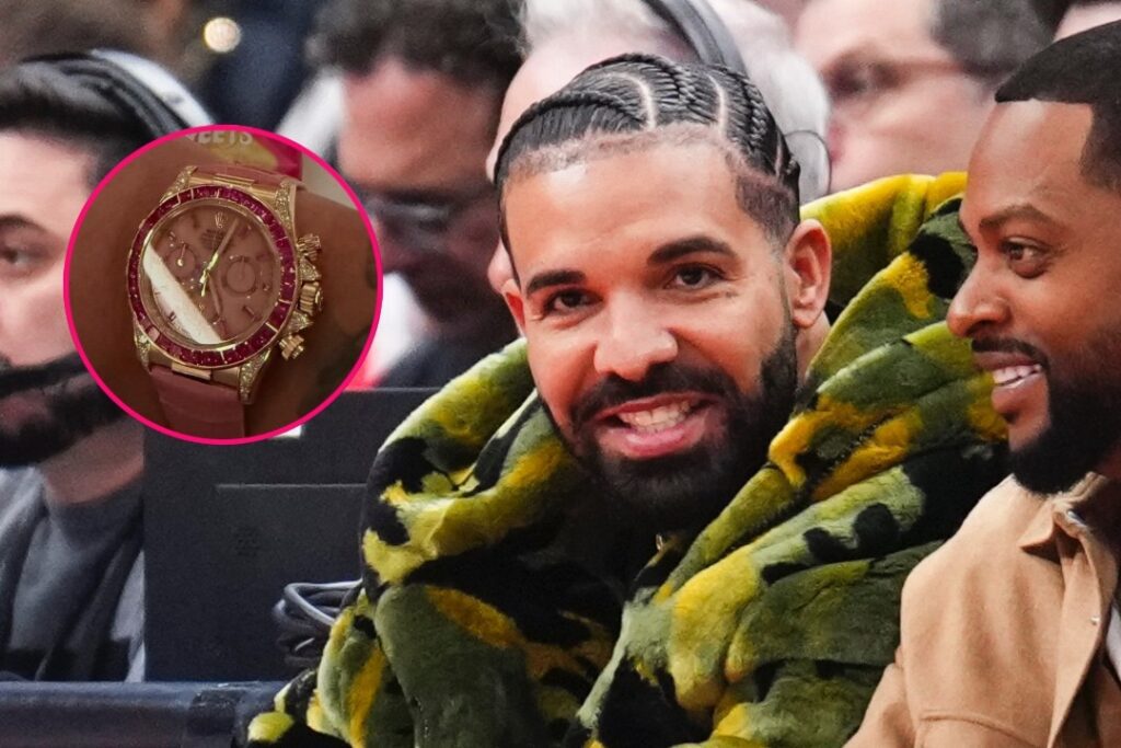 Drake Rocks a Super-Rare Rolex Daytona ‘Barbie’ Worth $1 Million