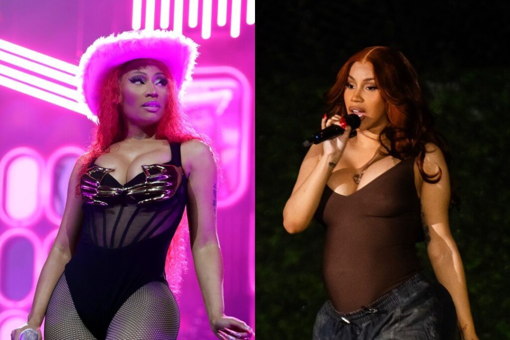 Nicki Minaj Says Vile Insults to Cardi B’s Daughter, Cardi Reacts