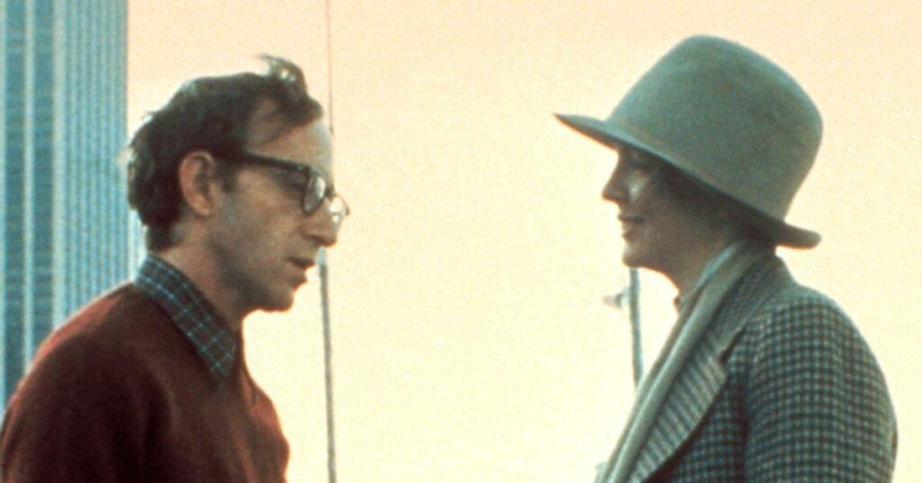 image of The former flames appeared in 'Annie Hall.'