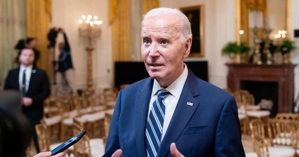 Photo of Trump noted his legs 'are not quite as thin' as Biden's while comparing their physiques.