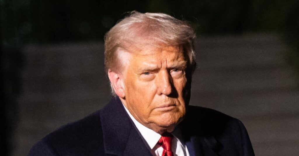Image of Donald Trump refused to shut down the potential of an unconstitutional third term.