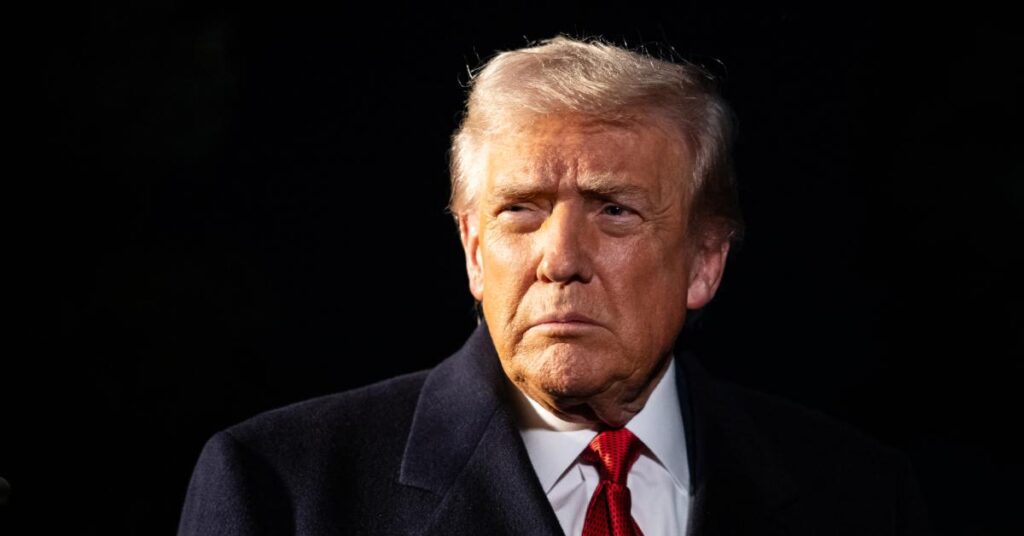 Image of Donald Trump said he'd 'love' to run for president in 2028.