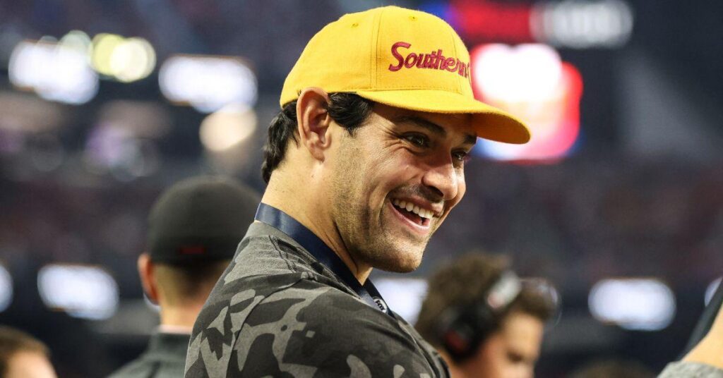 Photo of Mark Sanchez now faces one felony charge.