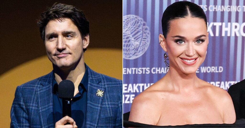 Image of Justin Trudeau and Katy Perry are reportedly dating.