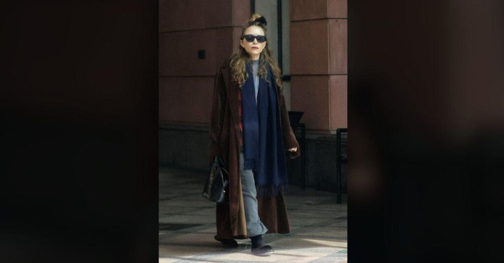 Image of Kendall Jenner frequently wears Mary-Kate Olsen's brand, The Row.