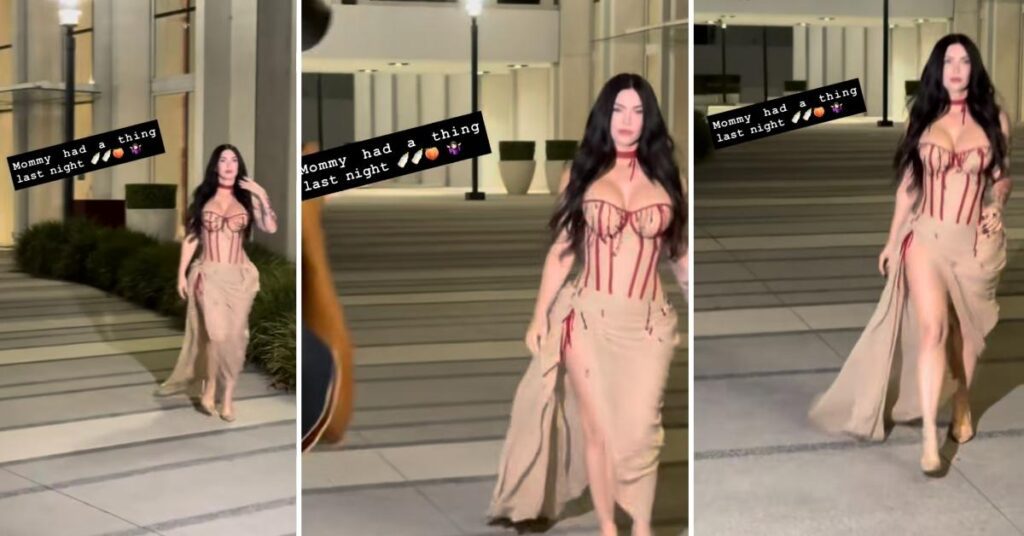 Photo of Megan Fox sizzled in her first public event since welcoming daughter Saga in March.