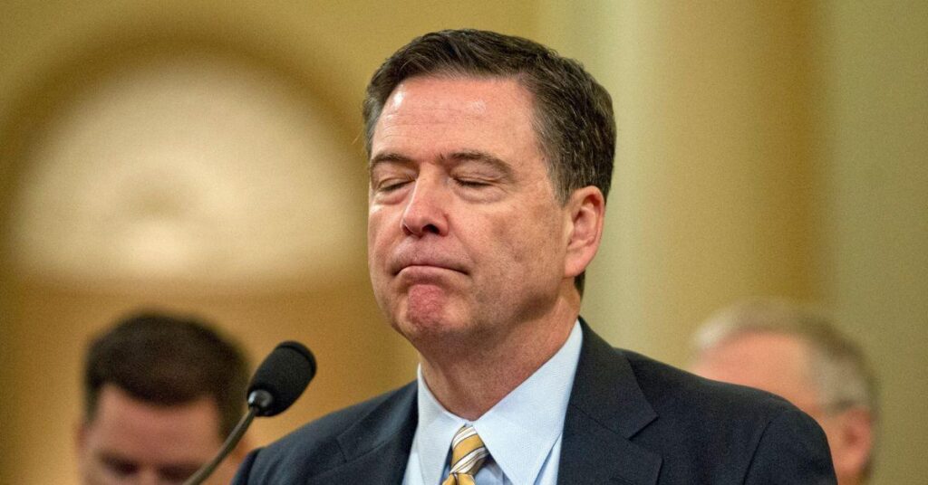 photo of James Comey was indicted shortly after the president made his wishes known