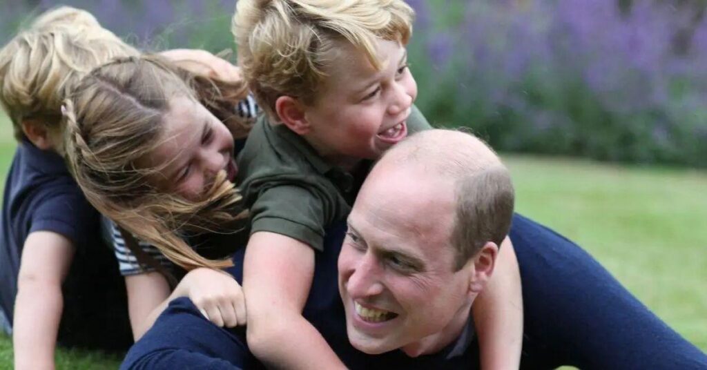 Photo of Prince William took his kids, Prince George and Princess Charlotte, to Taylor Swift's Eras Tour in 2024.