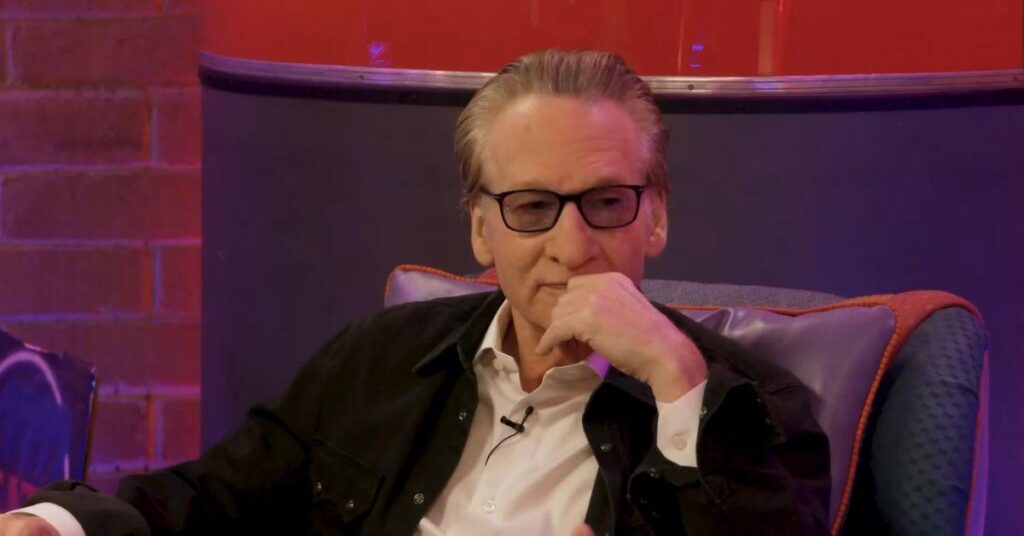 image of Bill Maher explained that he no longer wants to travel for shows.