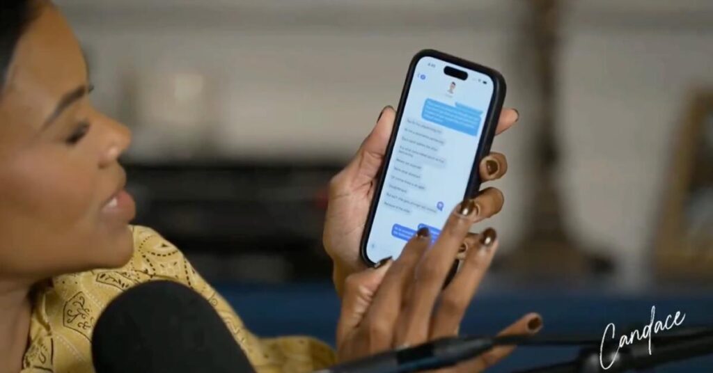 Image of Candace Owens fired back at accusations about her lying.