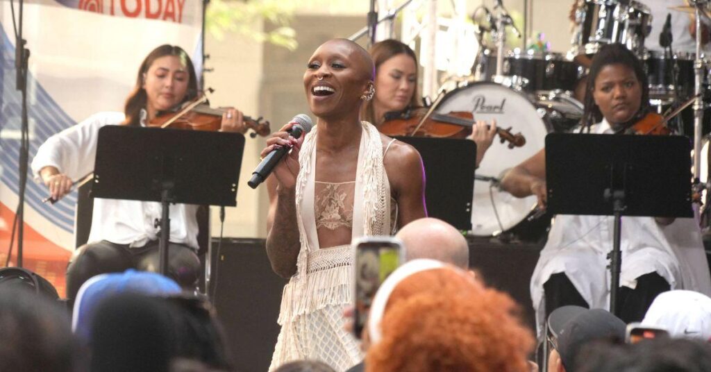 Image of Cynthia Erivo was 'challenged' by her role as Jesus Christ.