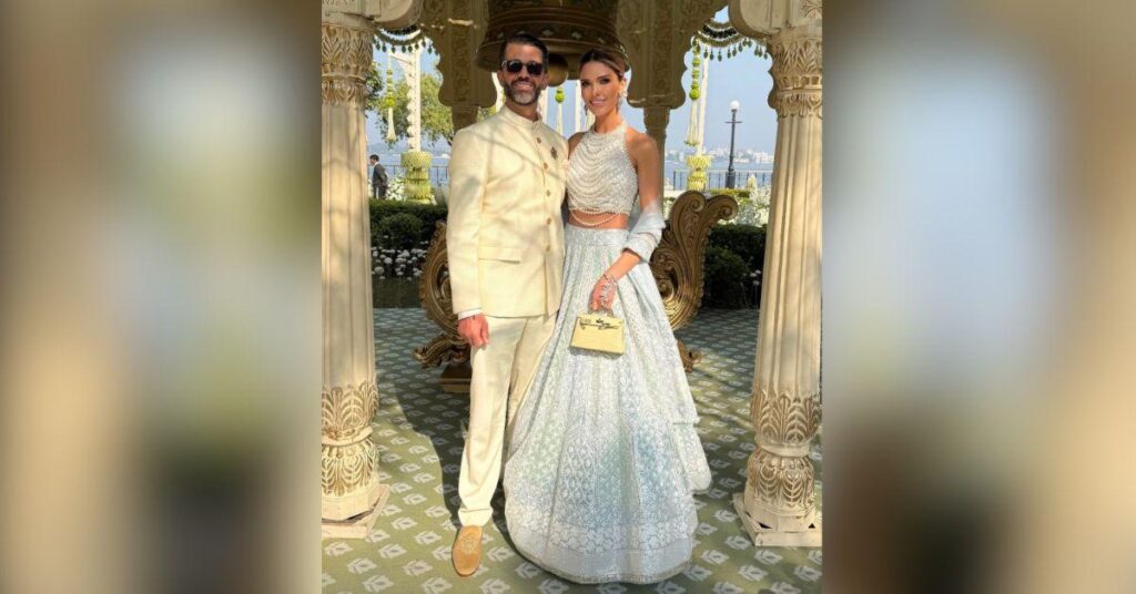 Donald Trump Jr. and Girlfriend Bettina Anderson Look All Loved-Up at Billionaire’s Lavish Wedding in India: Photos