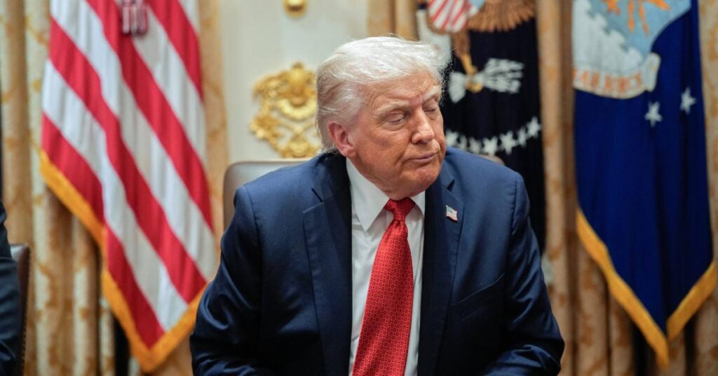 Image of Donald Trump called Joe Biden the 'worst president' in American history.