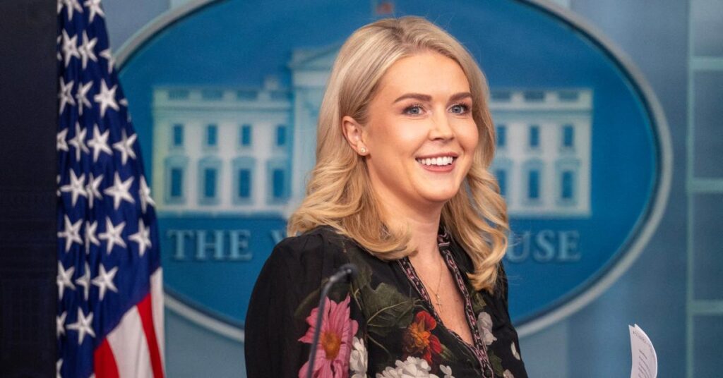 Image of Karoline Leavitt's family member Bruna Caroline Ferreira was born in Brazil.