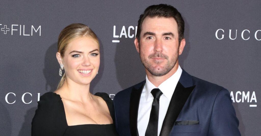 Photo of Kate Upton and her husband, Justin Verlander, welcomed their second child in June.